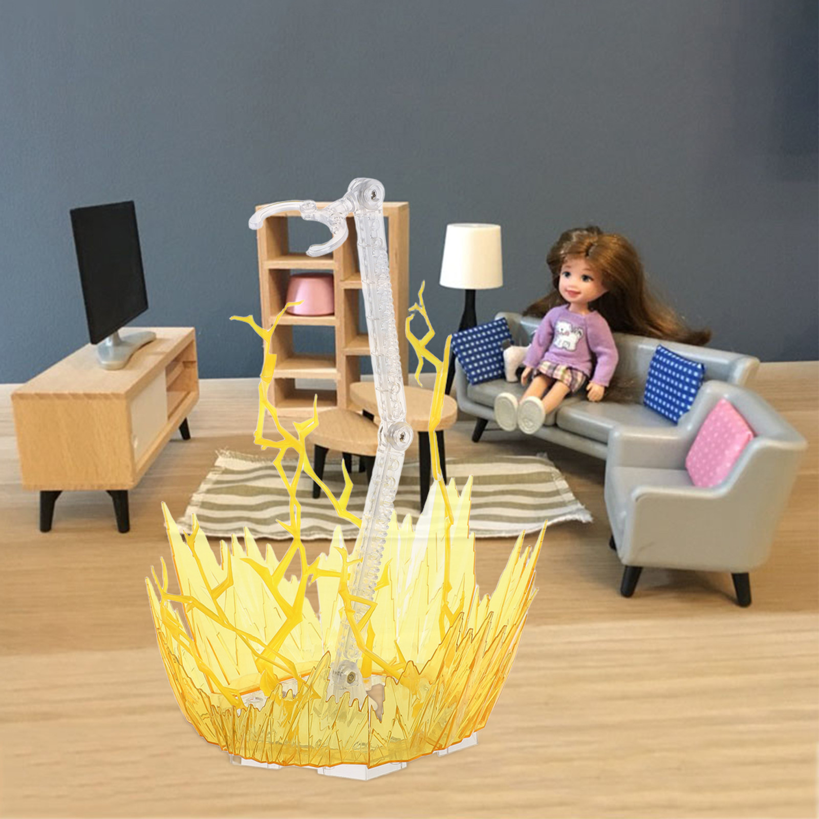 Adjustable Clear Acrylic Actio - đánh giá và giá Action Figure Stand