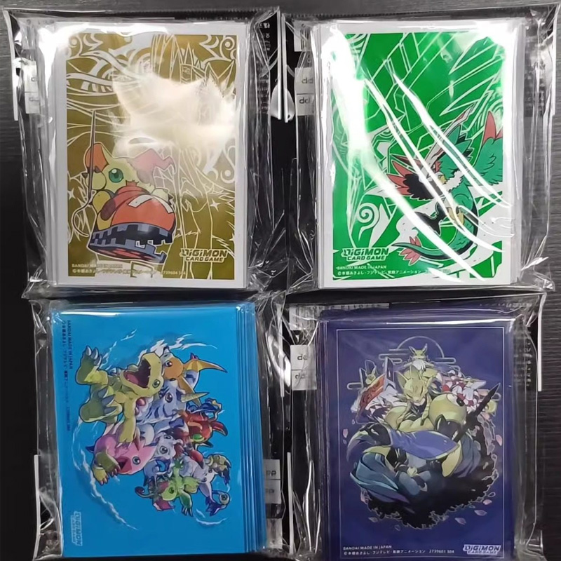 Digimon Card Sleeves 60pcs Set - đánh giá và giá Card Penny Sleeve