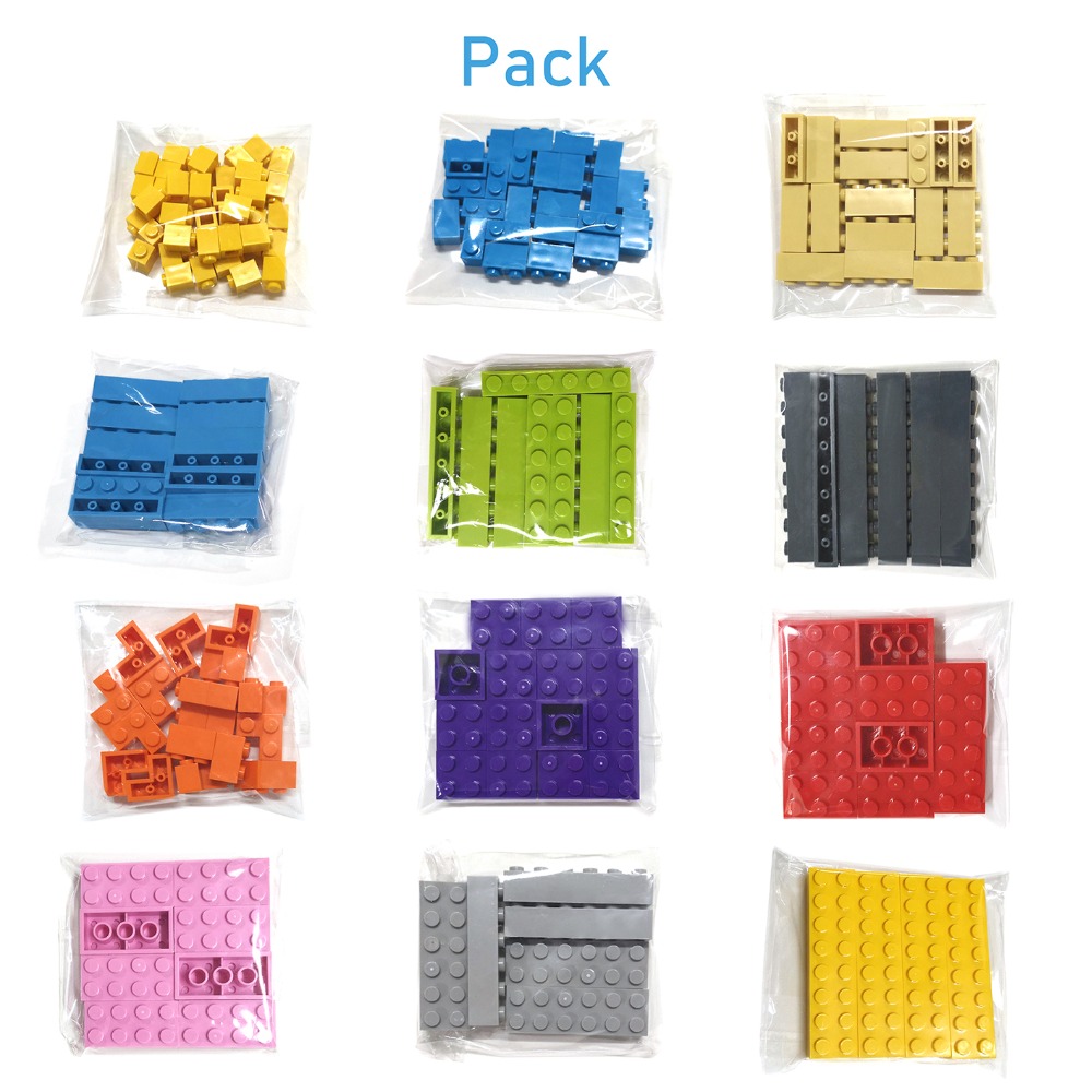 50 miếng Gạch lắp ráp DIY Gạch - đánh giá và giá Lego Set Creator