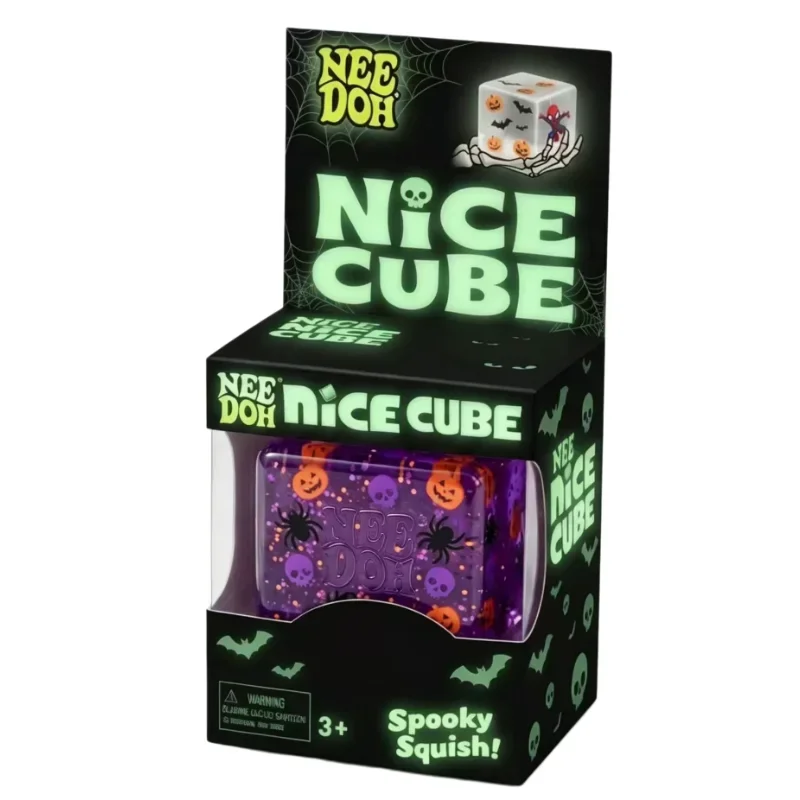NeeDoh Holographic Ribbon Nice - đánh giá và giá Fidget Cube Original