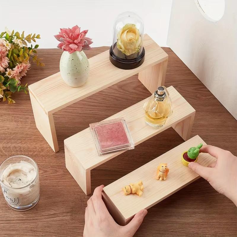Rectangle Wood Jewelry Display - đánh giá và giá Display Risers Set