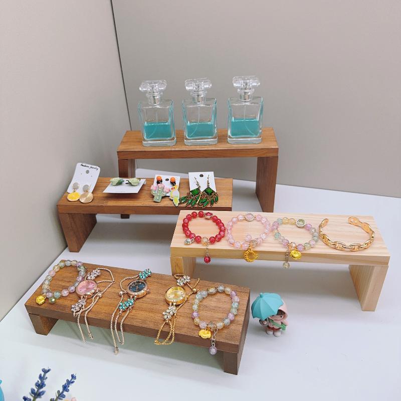 Rectangle Wood Jewelry Display - đánh giá và giá Display Risers Set