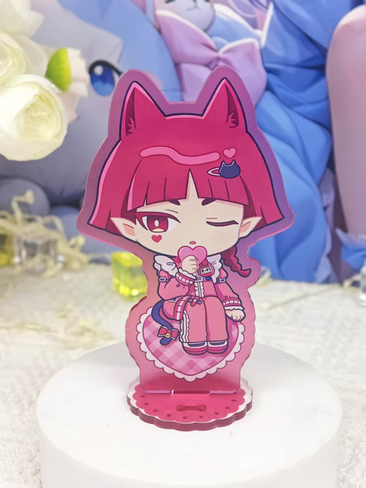 Iruma-kun Chibi Maid Style Acr - đánh giá và giá Figma Stand Set